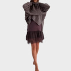 Heliora – Elegancki zestaw sweter i sukienka