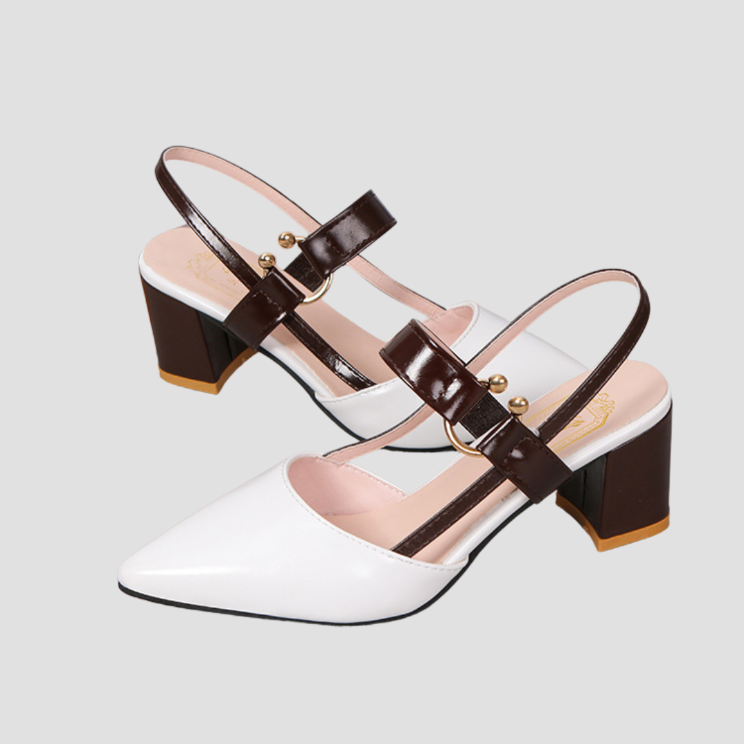 Nia | Sandały Ortopedyczne na Obcasie