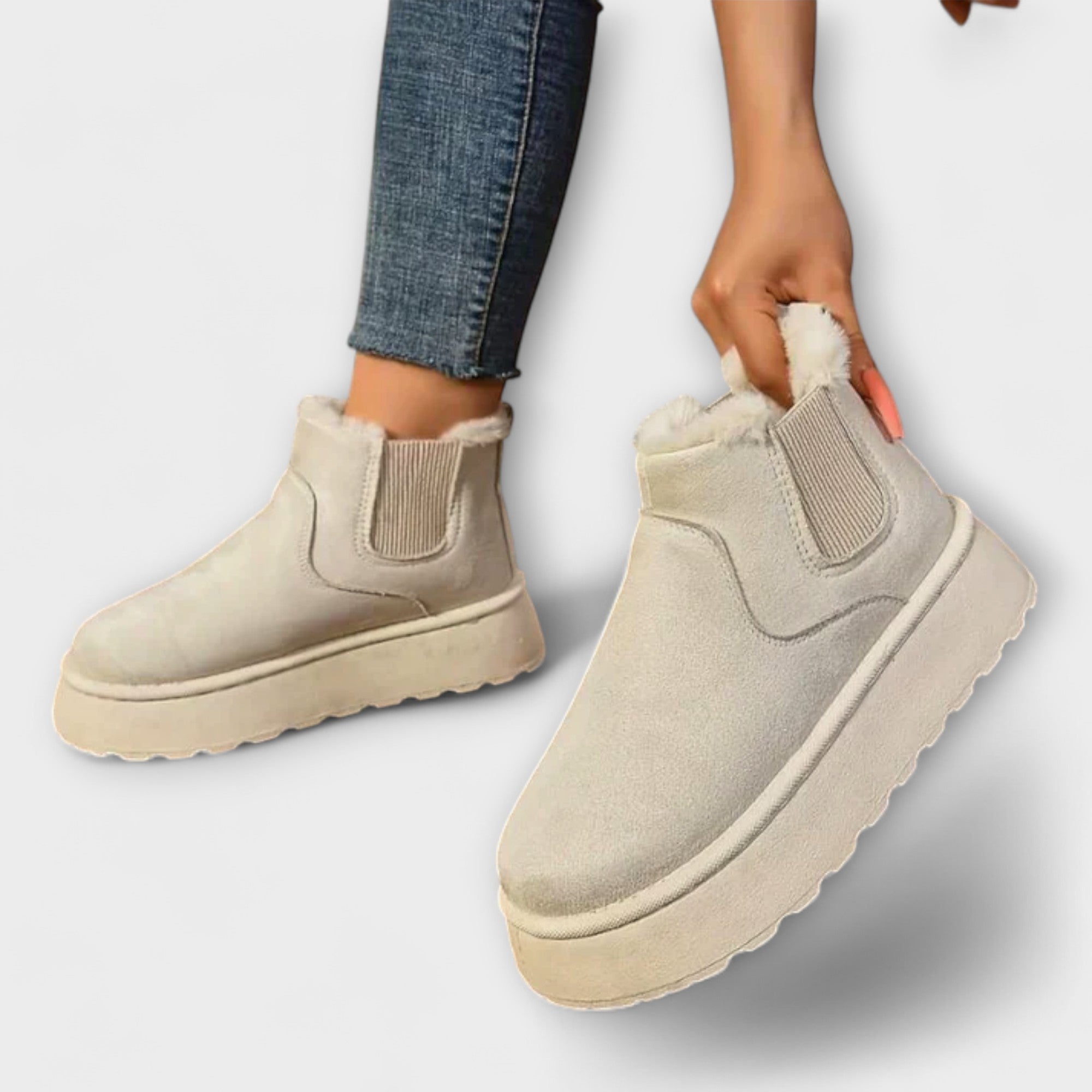 Andrea | Zimowe kozaki w stylu i z ciepłym komfortem