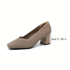 Marie | Komfortowe czółenka na stabilnym obcasie zapewniające bezbolesne podparcie