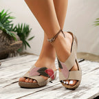 Rina – Wsuwane sandały wspierające stopy